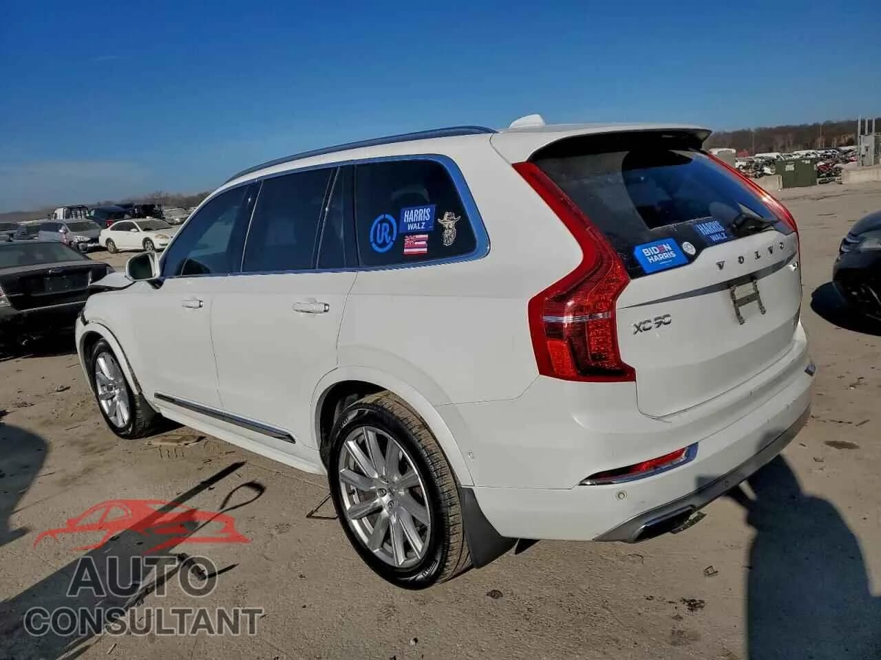 2016 VOLVO XC90 Damaged VIN YV4A22PL3G1016964 – rear exterior 2016 VOLVO XC90 Damaged VIN YV4A22PL3G1016964 – rear exterior