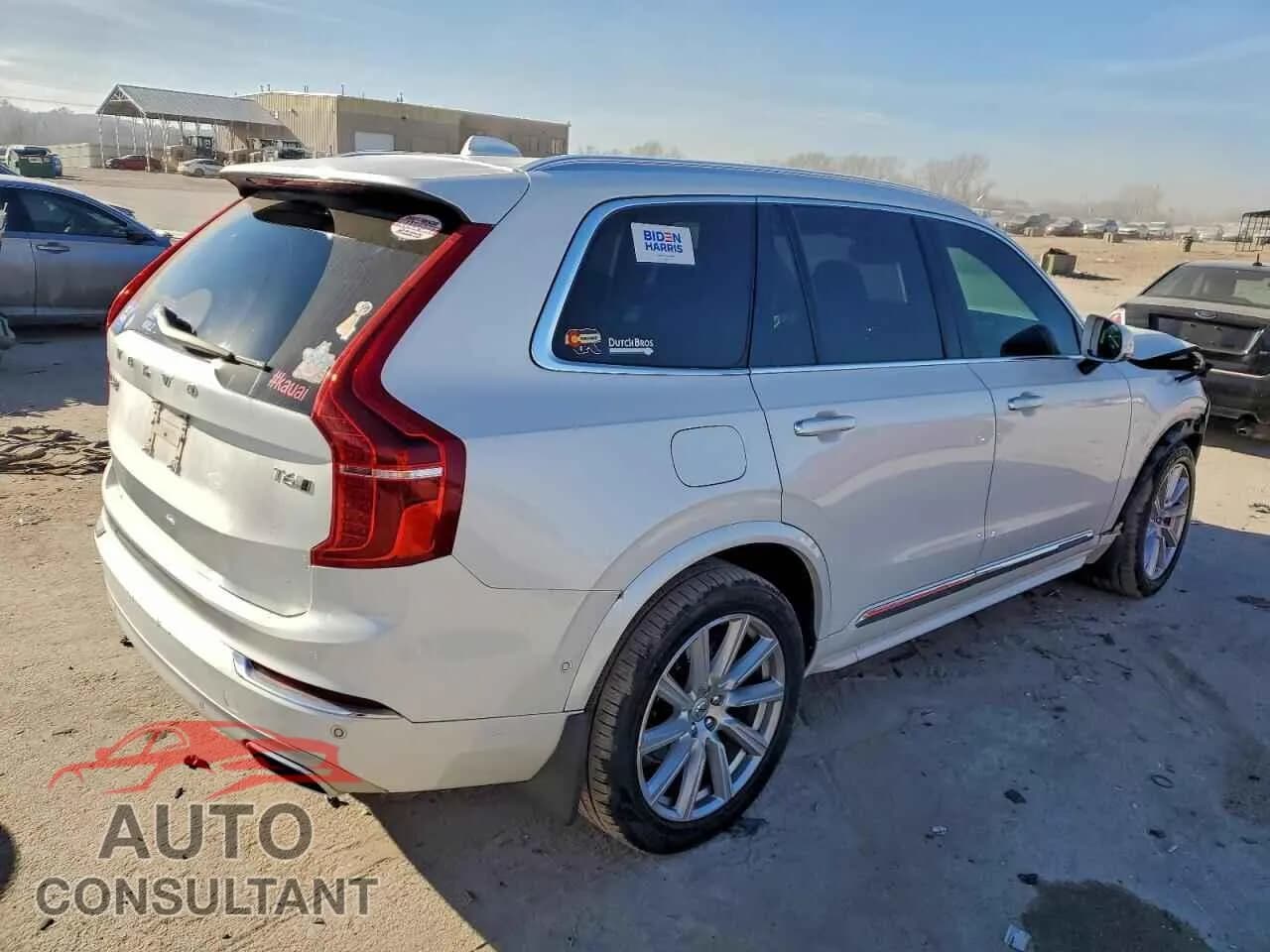 2016 VOLVO XC90 Damaged VIN YV4A22PL3G1016964 – side profile 2016 VOLVO XC90 Damaged VIN YV4A22PL3G1016964 – side profile