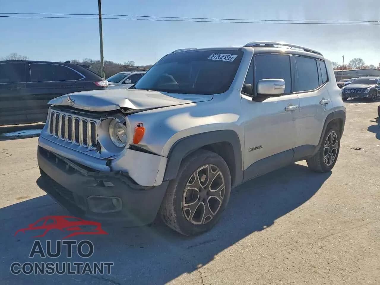 2016 JEEP RENEGADE Damaged VIN ZACCJADT8GPC85149 – front exterior 2016 JEEP RENEGADE Damaged VIN ZACCJADT8GPC85149 – front exterior