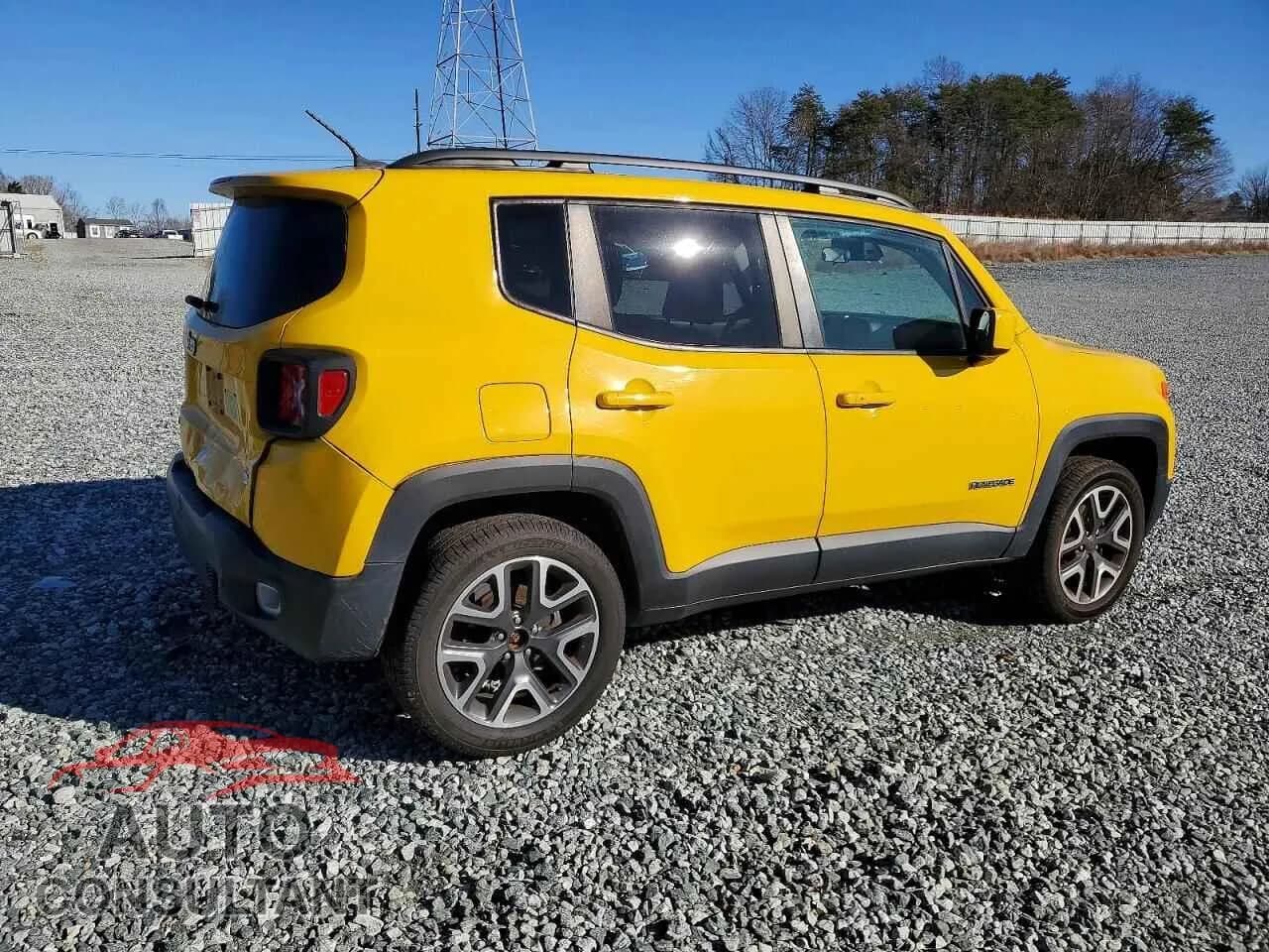 2017 JEEP RENEGADE Damaged VIN ZACCJBBB4HPF53194 – side profile 2017 JEEP RENEGADE Damaged VIN ZACCJBBB4HPF53194 – side profile