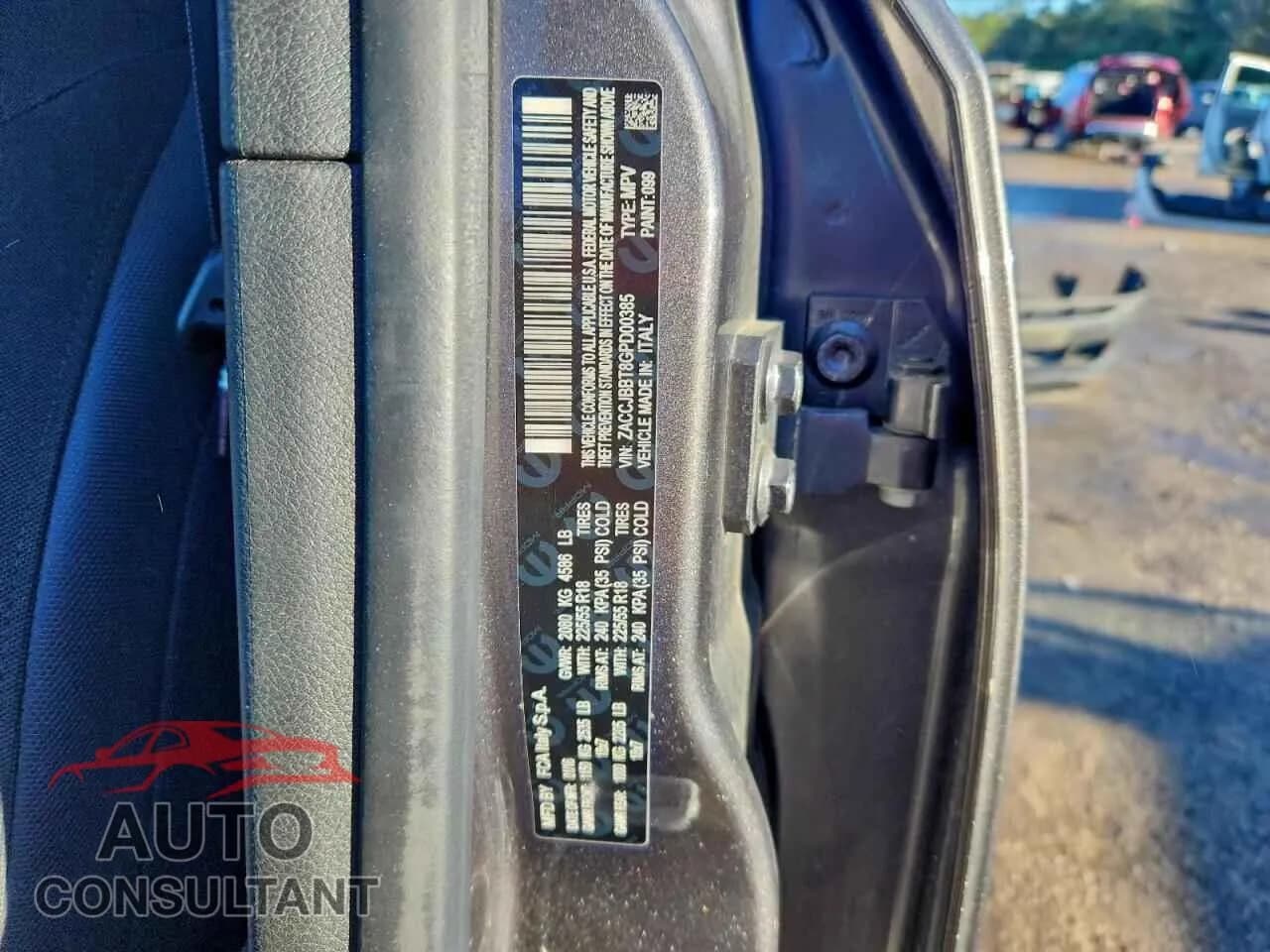 2016 JEEP RENEGADE Damaged VIN ZACCJBBT8GPD00385 – photo 13 2016 JEEP RENEGADE Damaged VIN ZACCJBBT8GPD00385 – photo 13