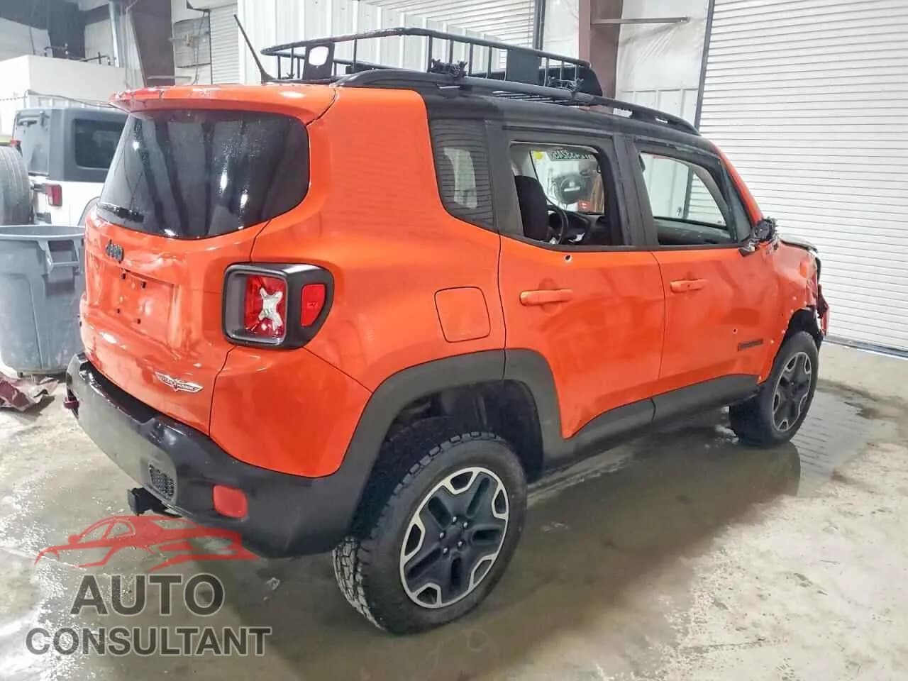 2016 JEEP RENEGADE Damaged VIN ZACCJBCT2GPE29723 – side profile 2016 JEEP RENEGADE Damaged VIN ZACCJBCT2GPE29723 – side profile