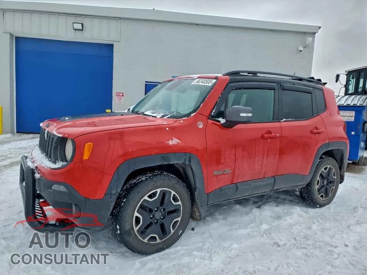 2016 JEEP RENEGADE Damaged VIN ZACCJBCT8GPC65295 – front exterior 2016 JEEP RENEGADE Damaged VIN ZACCJBCT8GPC65295 – front exterior