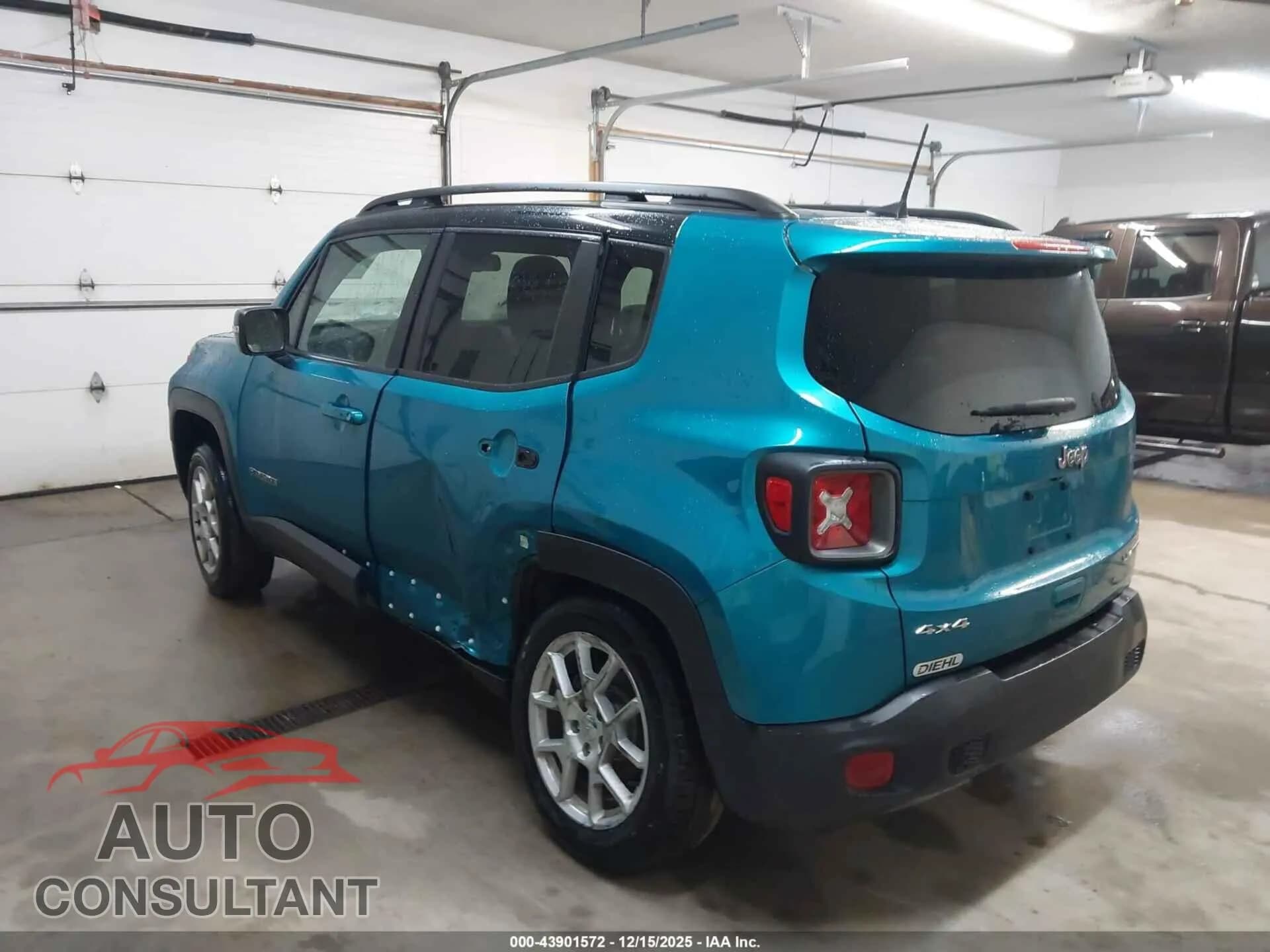 2021 JEEP RENEGADE Damaged VIN ZACNJDD13MPM47027 – side profile 2021 JEEP RENEGADE Damaged VIN ZACNJDD13MPM47027 – side profile
