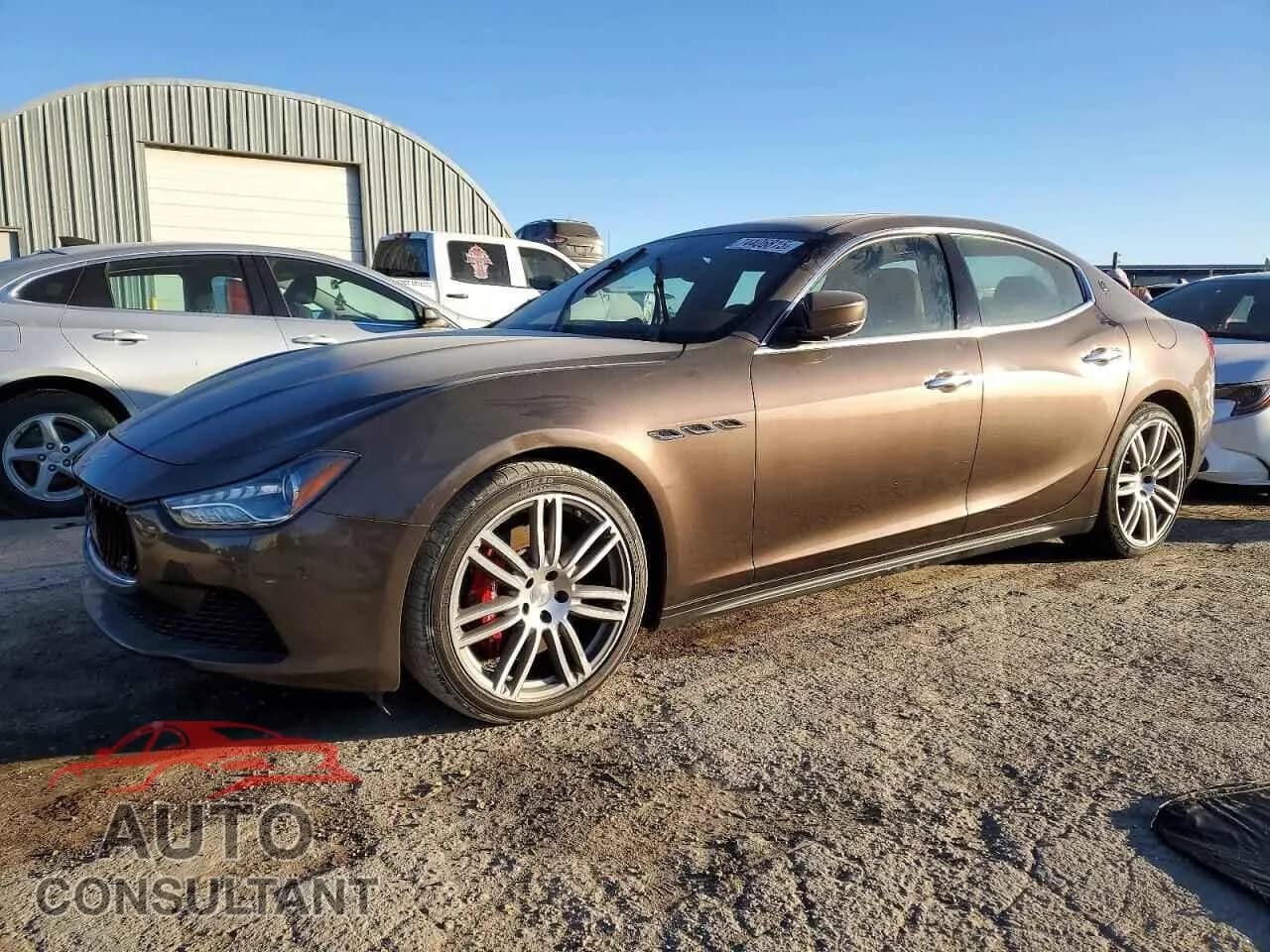 2017 MASERATI ALL MODELS Damaged VIN ZAM57RSA4H1213580 – front exterior 2017 MASERATI ALL MODELS Damaged VIN ZAM57RSA4H1213580 – front exterior