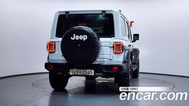 2020 Jeep Wrangler (JL) 2.0 Rubicon Power Top 4Door Sold VIN 16161611616161616 – rear exterior