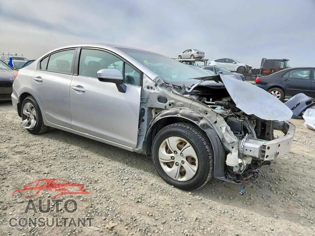 2014 HONDA CIVIC Damaged VIN 19XFB2F52EE264726 – dashboard