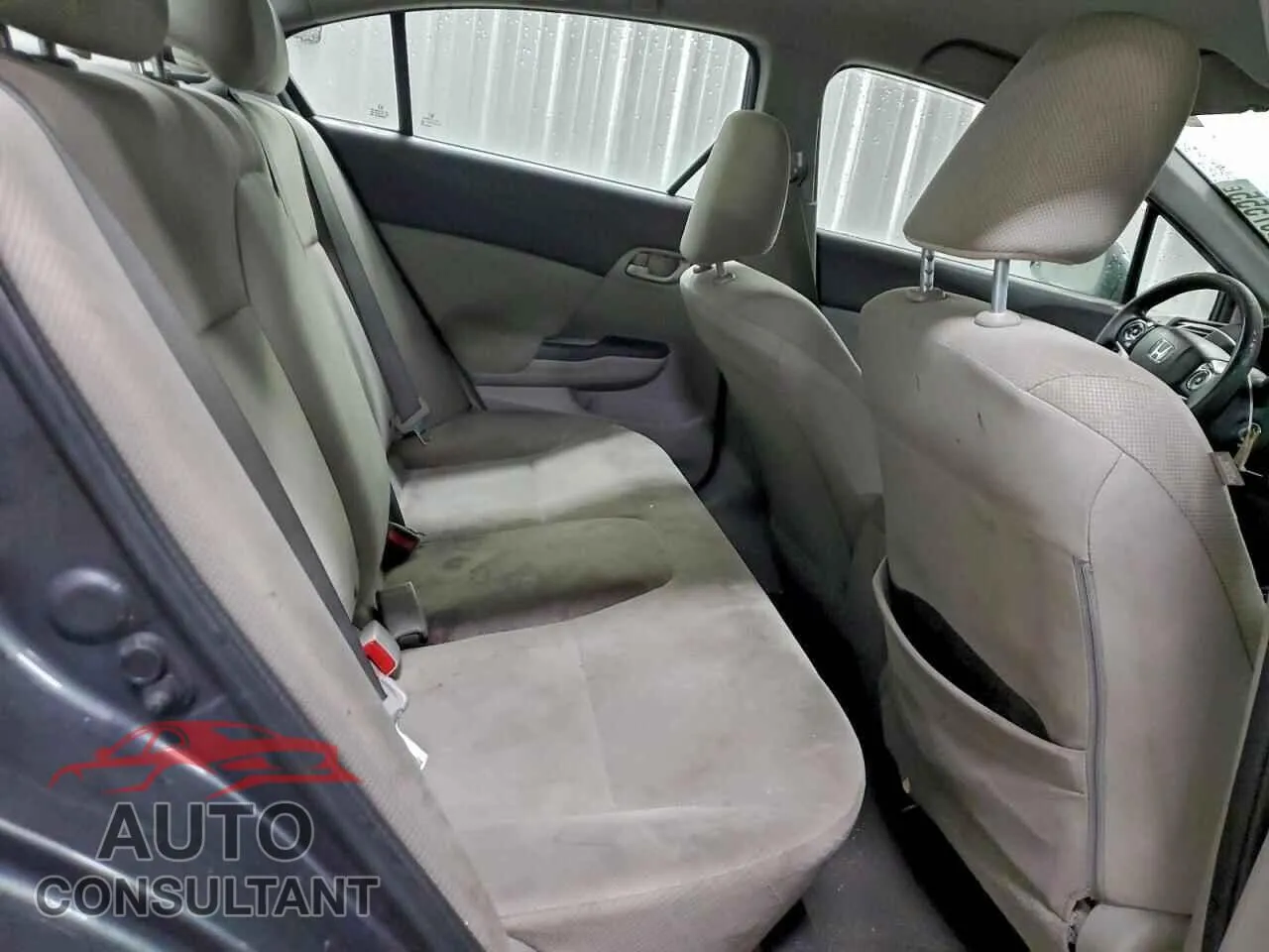 2012 HONDA CIVIC Damaged VIN 19XFB2F53CE109339 – odometer reading