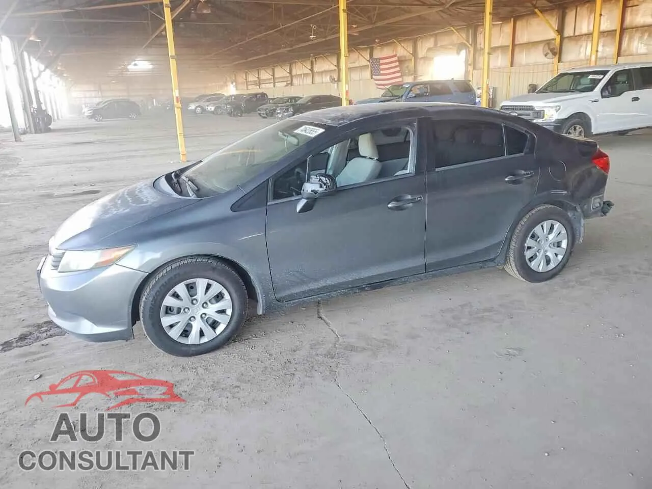 2012 HONDA CIVIC VIN 19XFB2F54CE371659