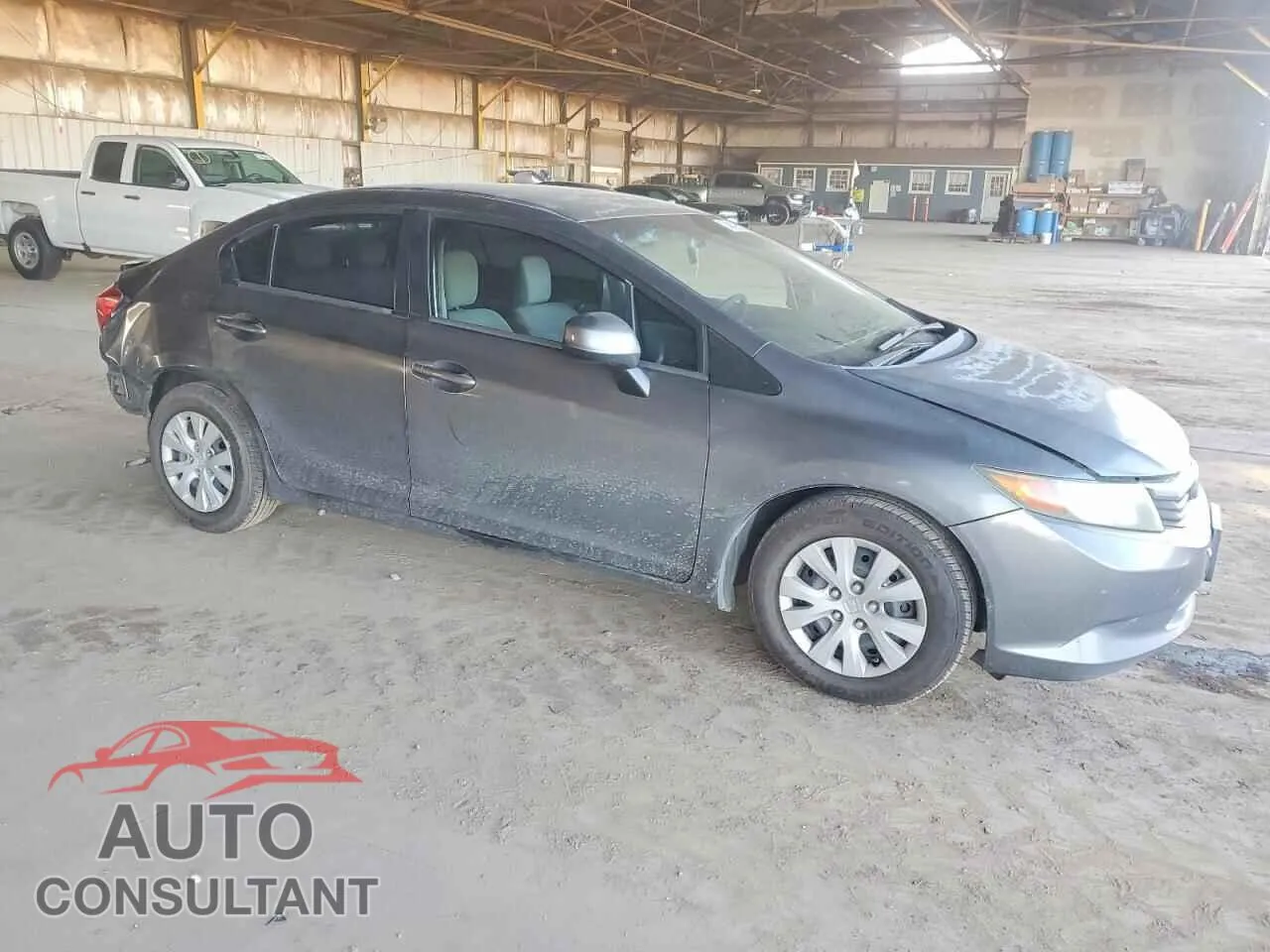 2012 HONDA CIVIC Damaged VIN 19XFB2F54CE371659 – dashboard