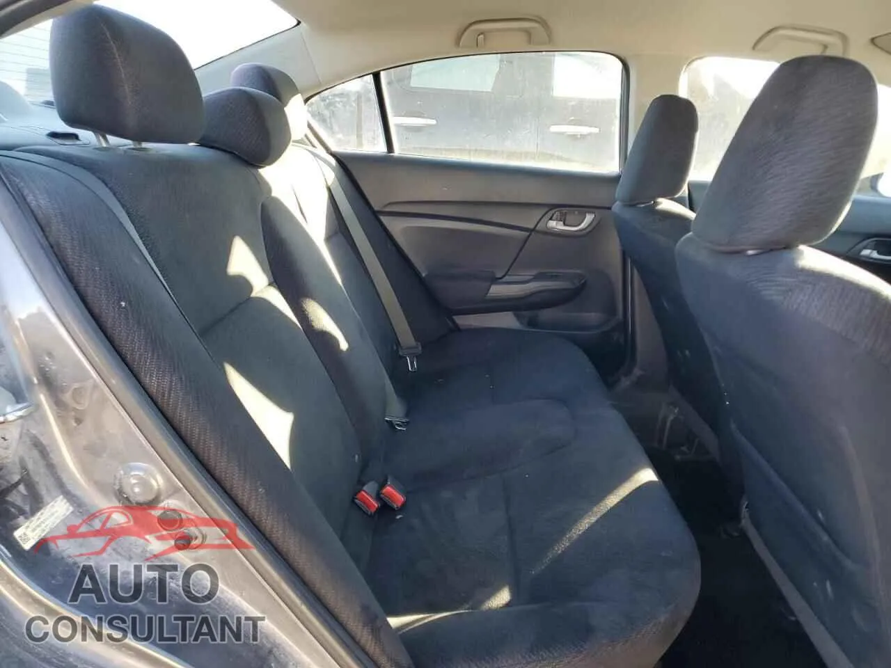 2013 HONDA CIVIC Damaged VIN 19XFB2F57DE099514 – odometer reading