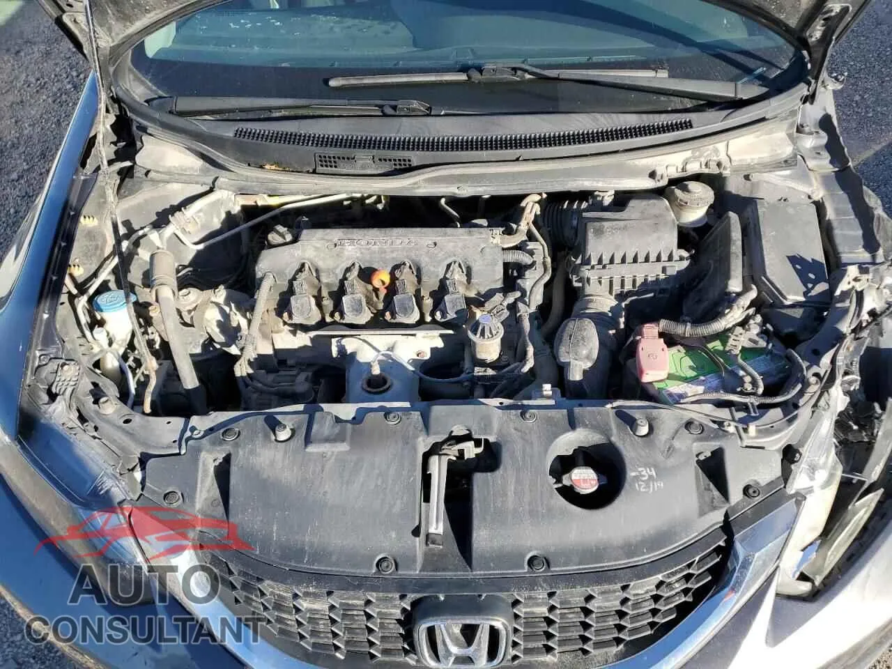 2013 HONDA CIVIC Damaged VIN 19XFB2F57DE099514 – photo 11