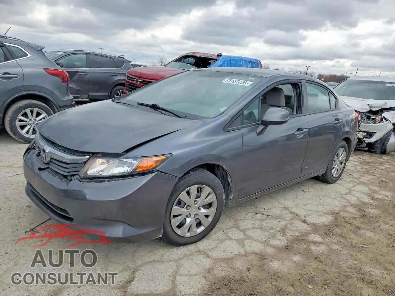 2012 HONDA CIVIC VIN 19XFB2F58CE018003