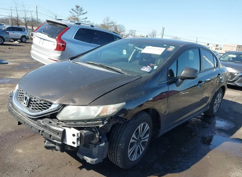 2013 HONDA Civic Used VIN 19XFB2F59DE206787 – odometer reading