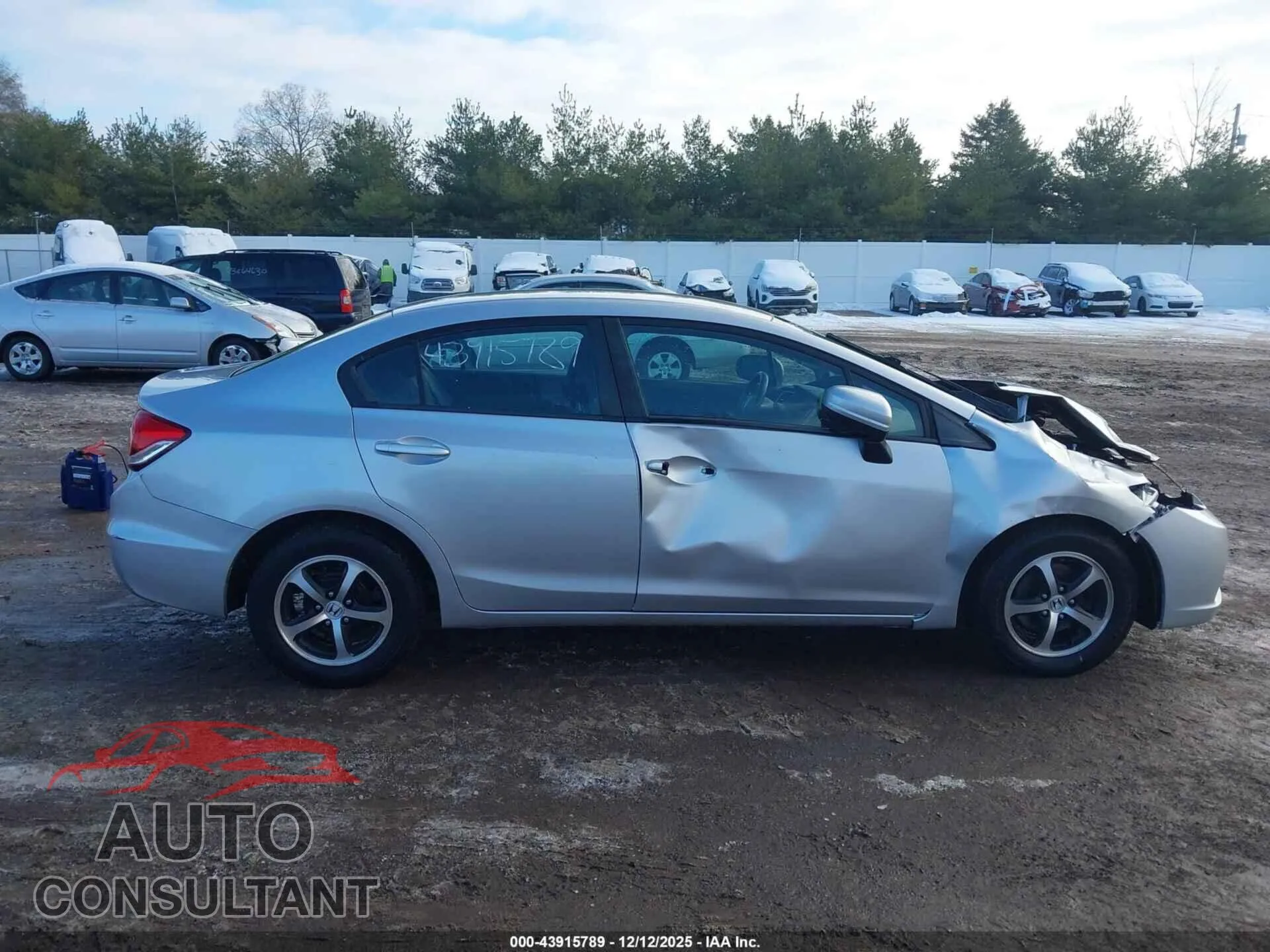 2015 HONDA CIVIC Damaged VIN 19XFB2F7XFE047119 – photo 13