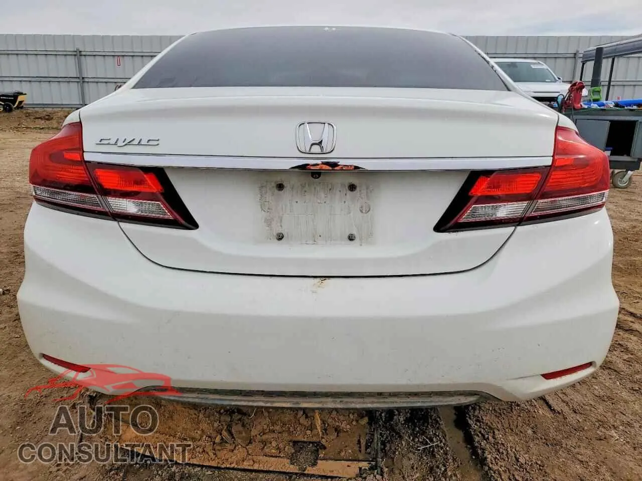 2013 HONDA CIVIC Damaged VIN 19XFB2F84DE282086 – engine bay