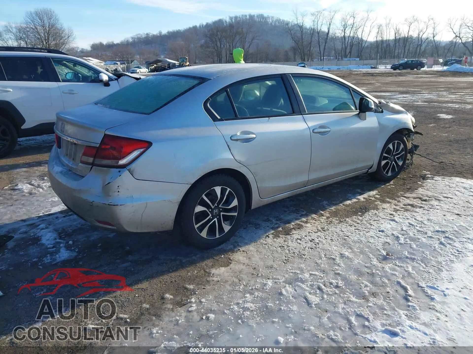 2013 HONDA CIVIC Damaged VIN 19XFB2F89DE023965 – dashboard