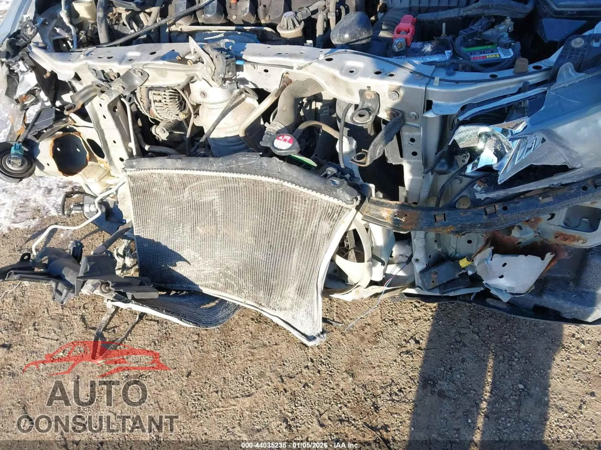 2013 HONDA CIVIC Damaged VIN 19XFB2F89DE023965 – engine bay