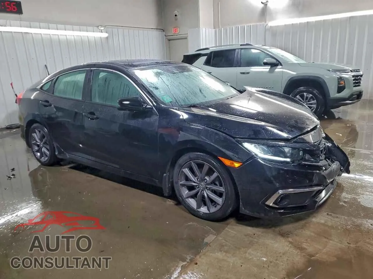 2019 HONDA CIVIC Damaged VIN 19XFC1F38KE005515 – dashboard