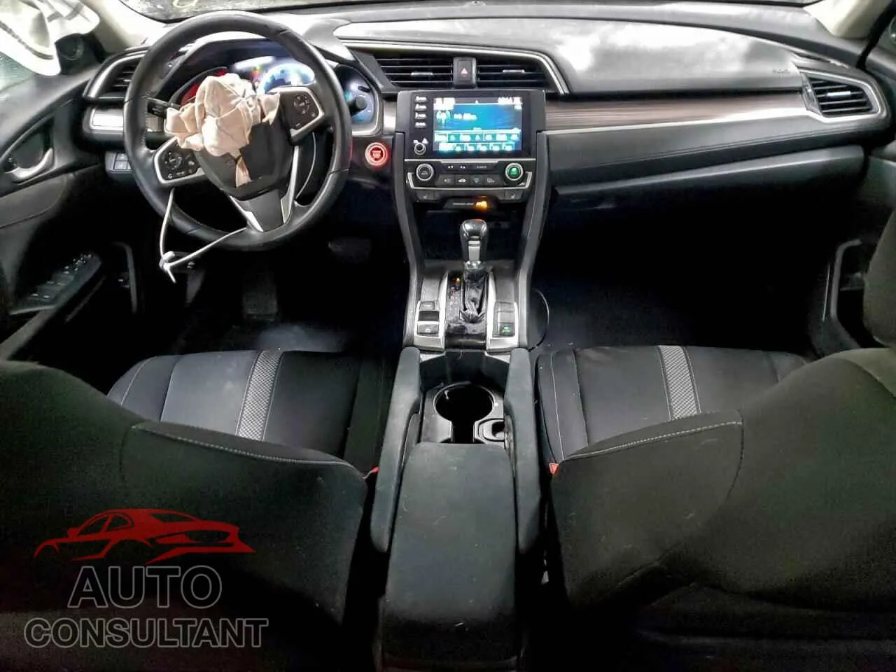 2019 HONDA CIVIC Damaged VIN 19XFC1F38KE005515 – undercarriage