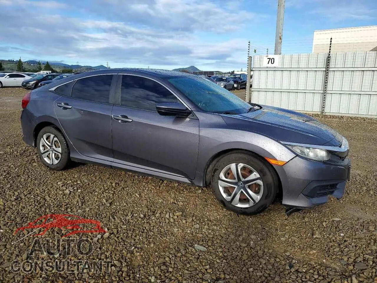 2016 HONDA CIVIC Damaged VIN 19XFC2F51GE215257 – dashboard