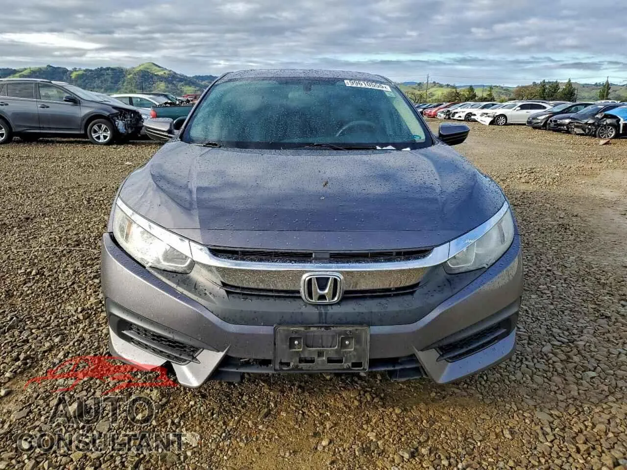 2016 HONDA CIVIC Damaged VIN 19XFC2F51GE215257 – interior seats