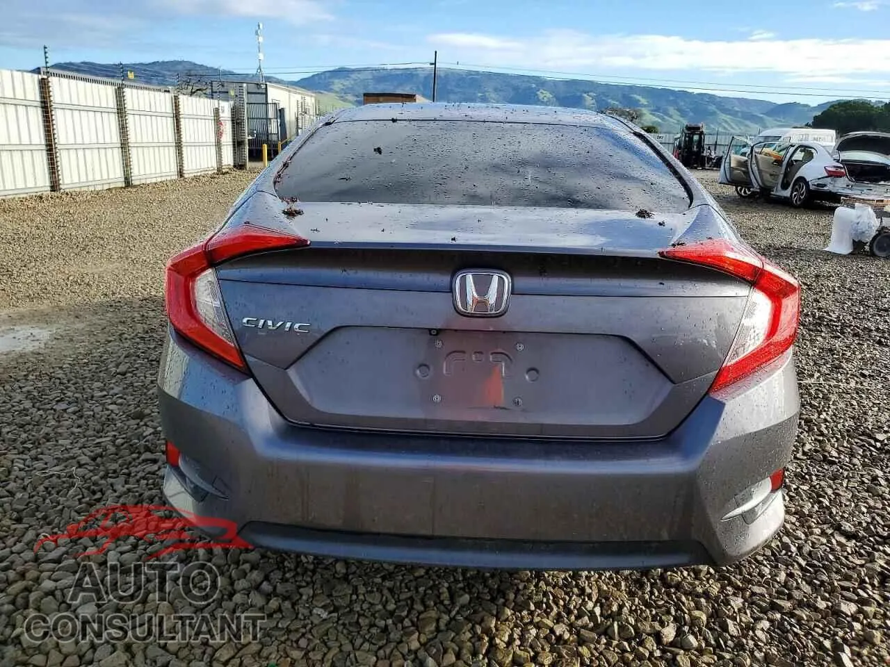 2016 HONDA CIVIC Damaged VIN 19XFC2F51GE215257 – engine bay
