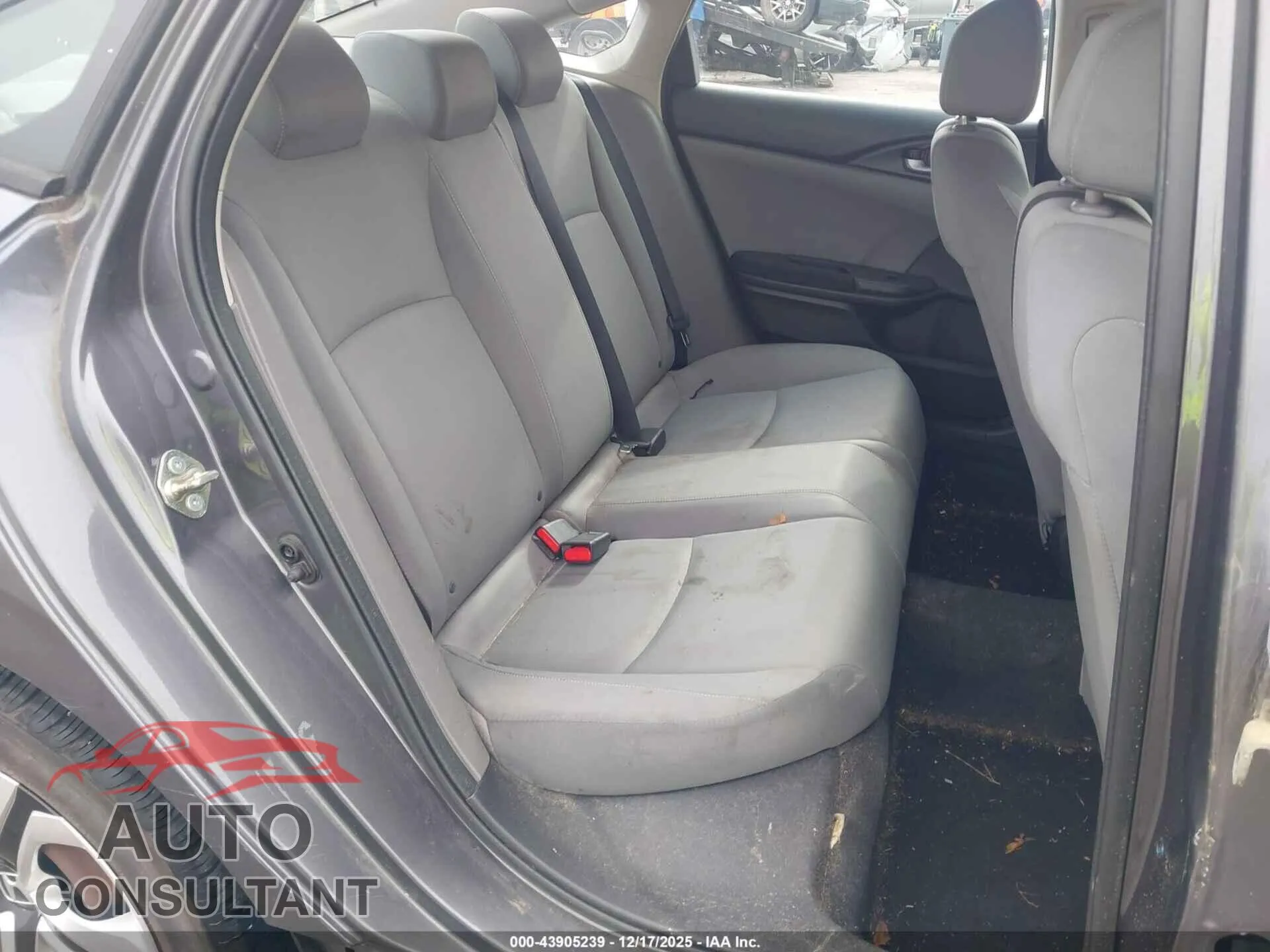 2016 HONDA CIVIC Damaged VIN 19XFC2F56GE037992 – undercarriage