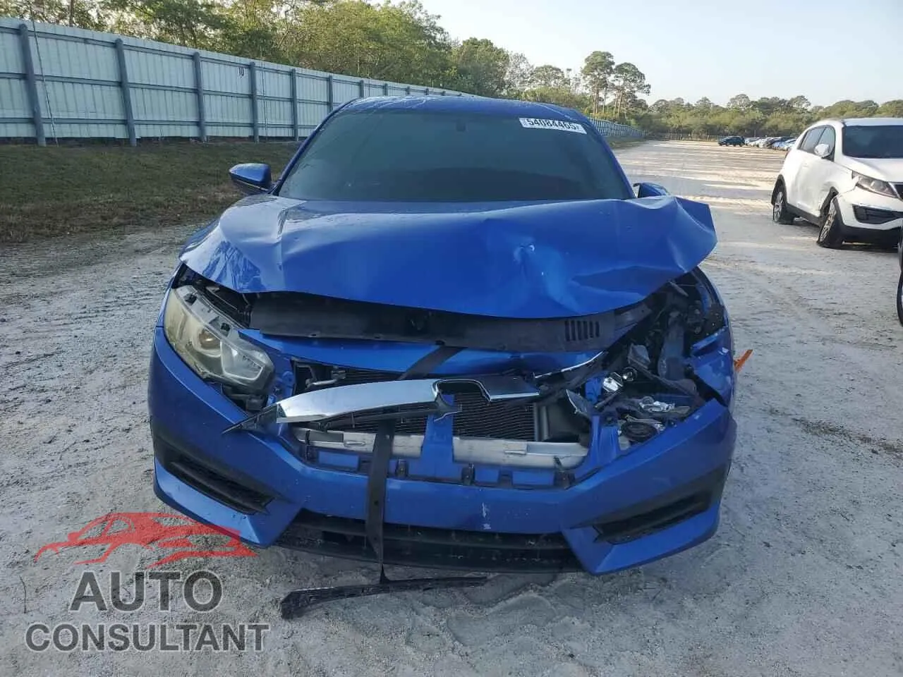 2016 HONDA CIVIC Damaged VIN 19XFC2F56GE060091 – interior seats