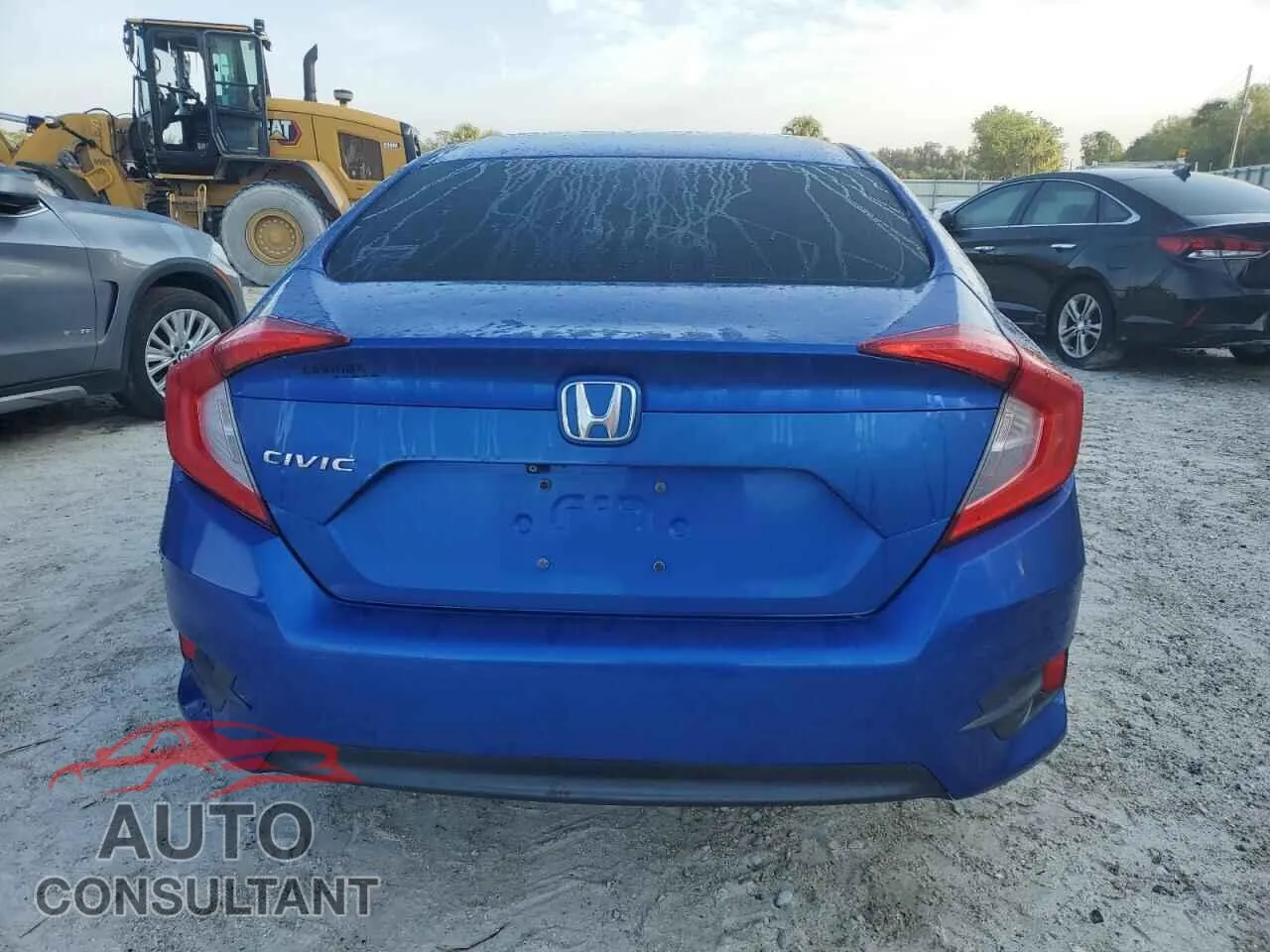 2016 HONDA CIVIC Damaged VIN 19XFC2F56GE060091 – engine bay