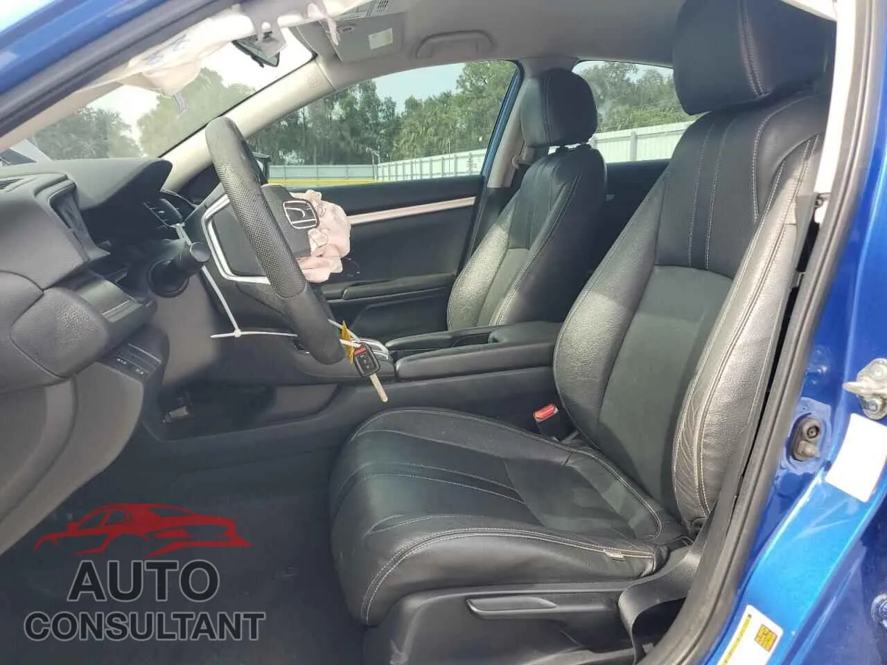 2016 HONDA CIVIC Damaged VIN 19XFC2F56GE060091 – exterior detail
