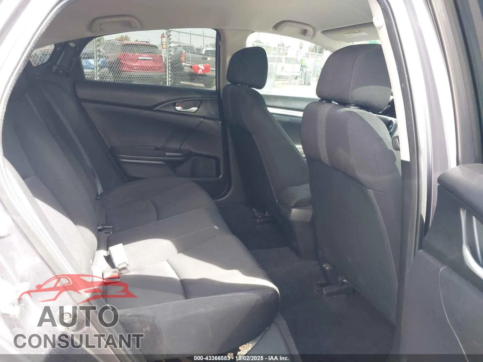 2019 HONDA CIVIC Damaged VIN 19XFC2F61KE208424 – undercarriage
