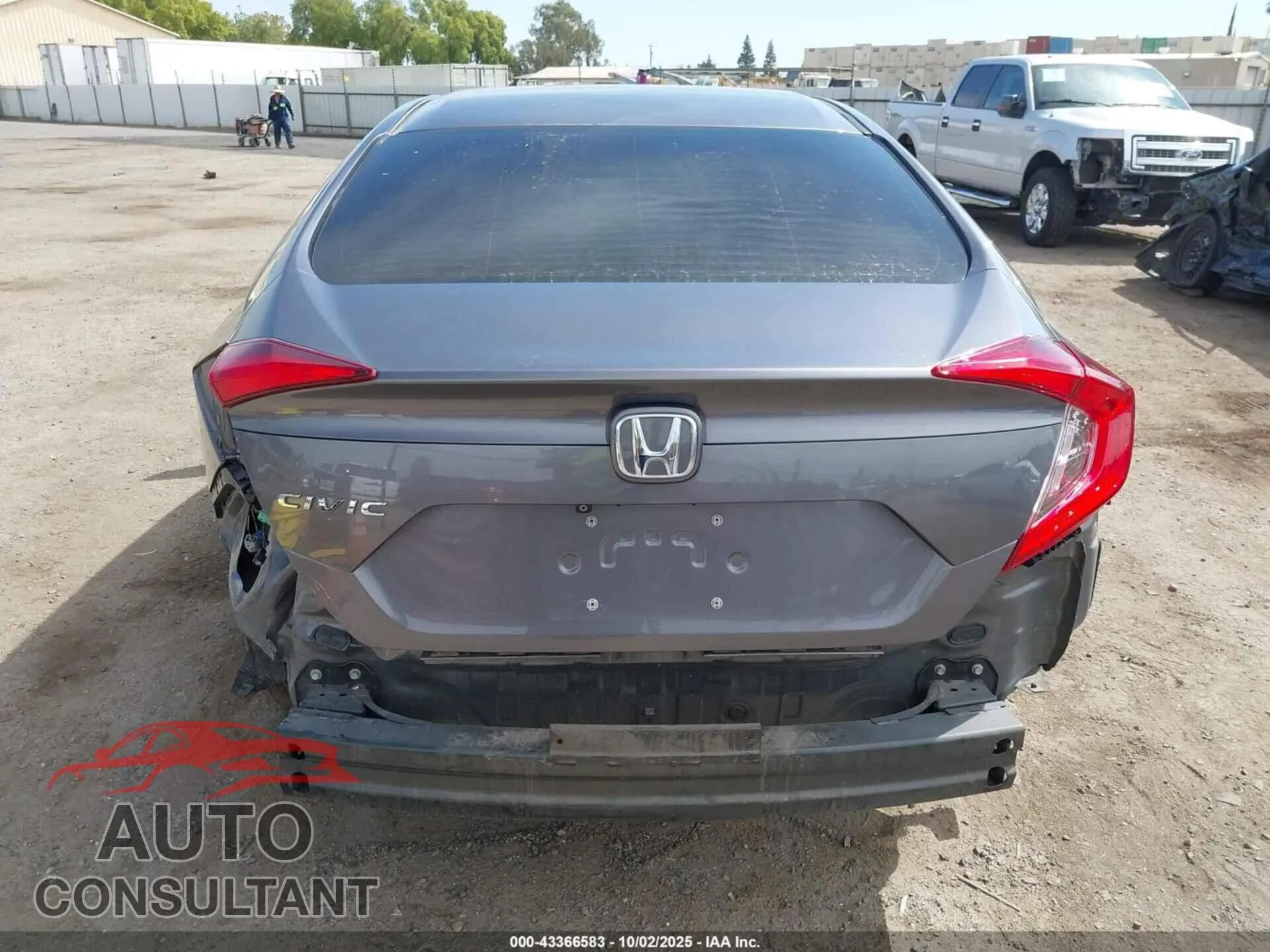 2019 HONDA CIVIC Damaged VIN 19XFC2F61KE208424 – photo 17
