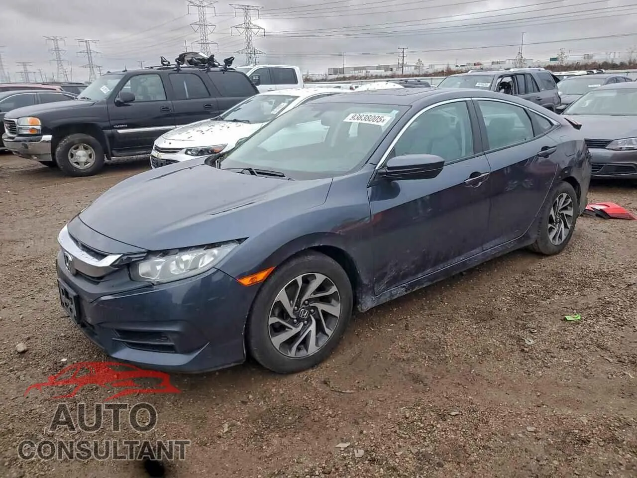 2016 HONDA CIVIC VIN 19XFC2F74GE041573
