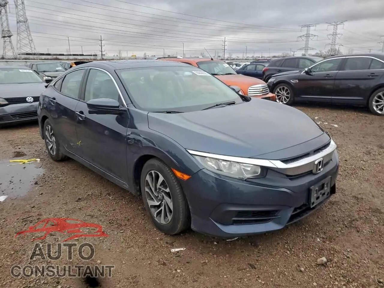 2016 HONDA CIVIC Damaged VIN 19XFC2F74GE041573 – dashboard