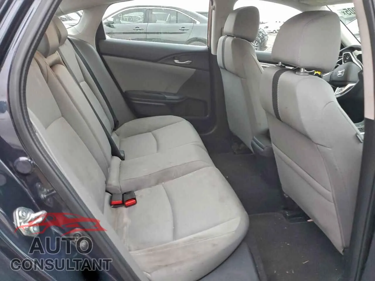 2016 HONDA CIVIC Damaged VIN 19XFC2F74GE041573 – odometer reading