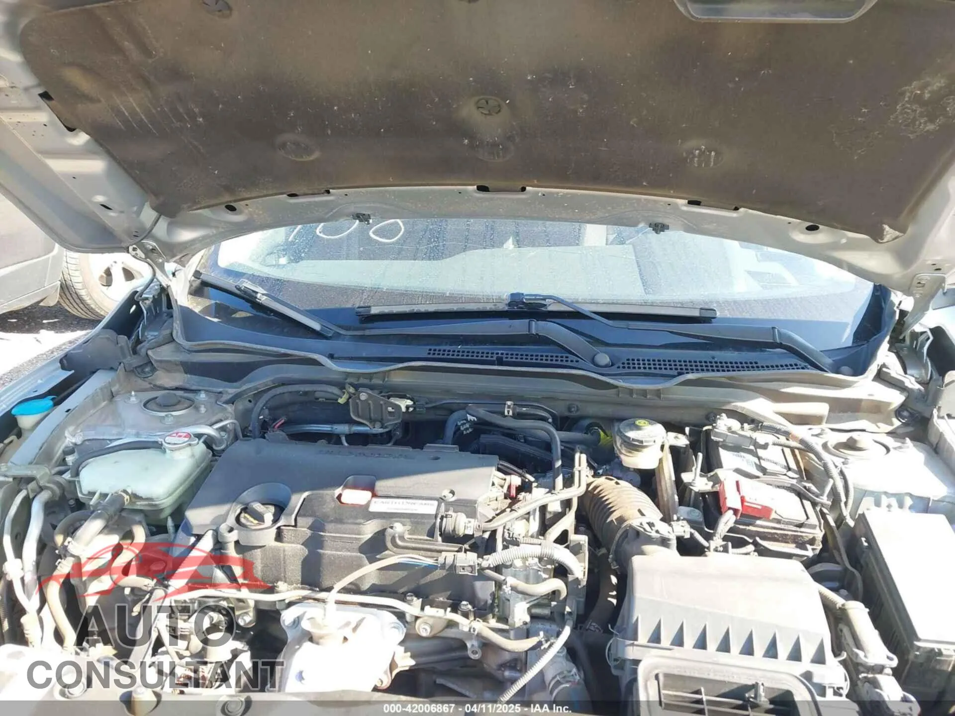 2016 HONDA CIVIC Damaged VIN 19XFC2F76GE005108 – odometer reading
