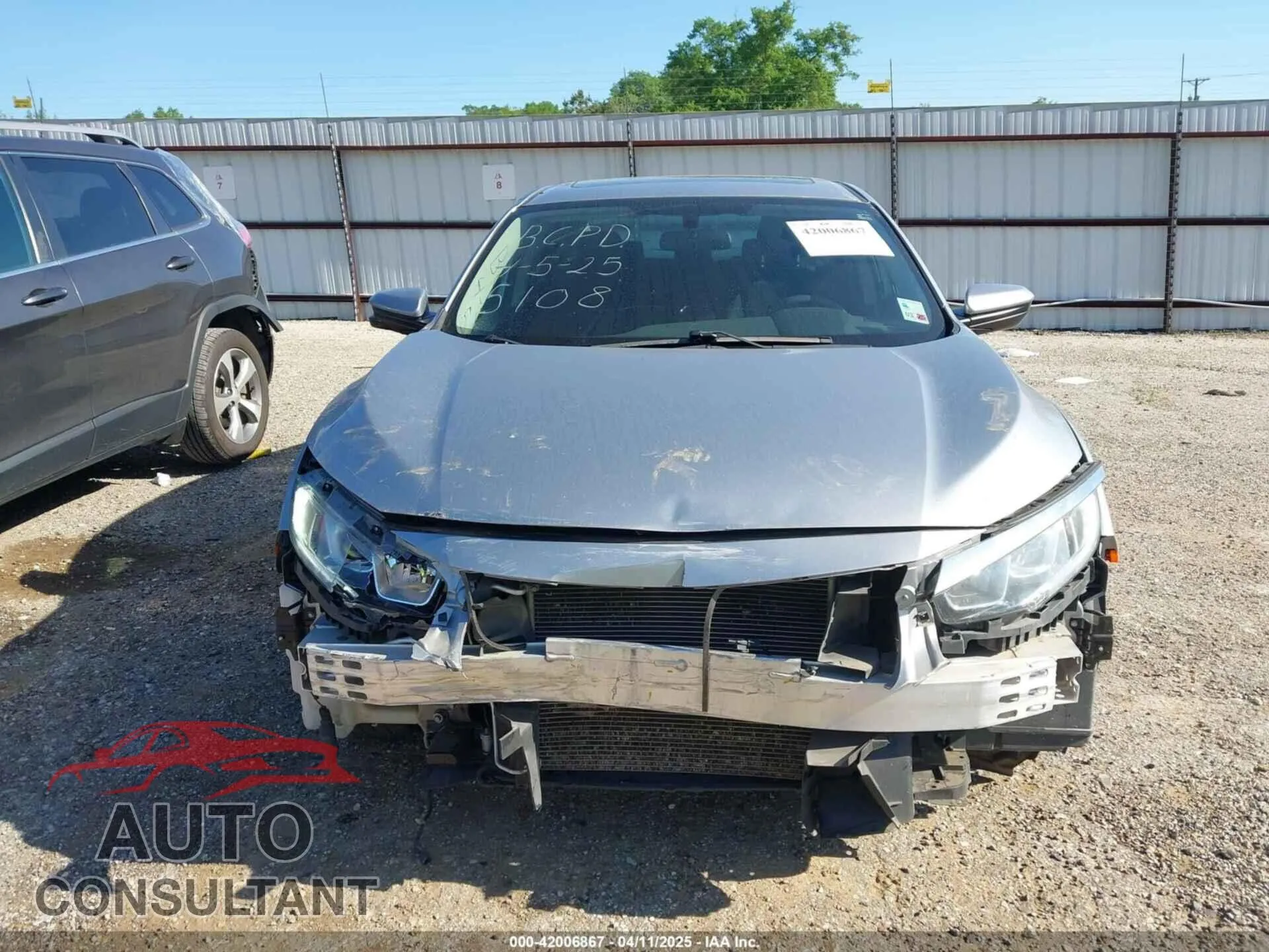 2016 HONDA CIVIC Damaged VIN 19XFC2F76GE005108 – photo 12