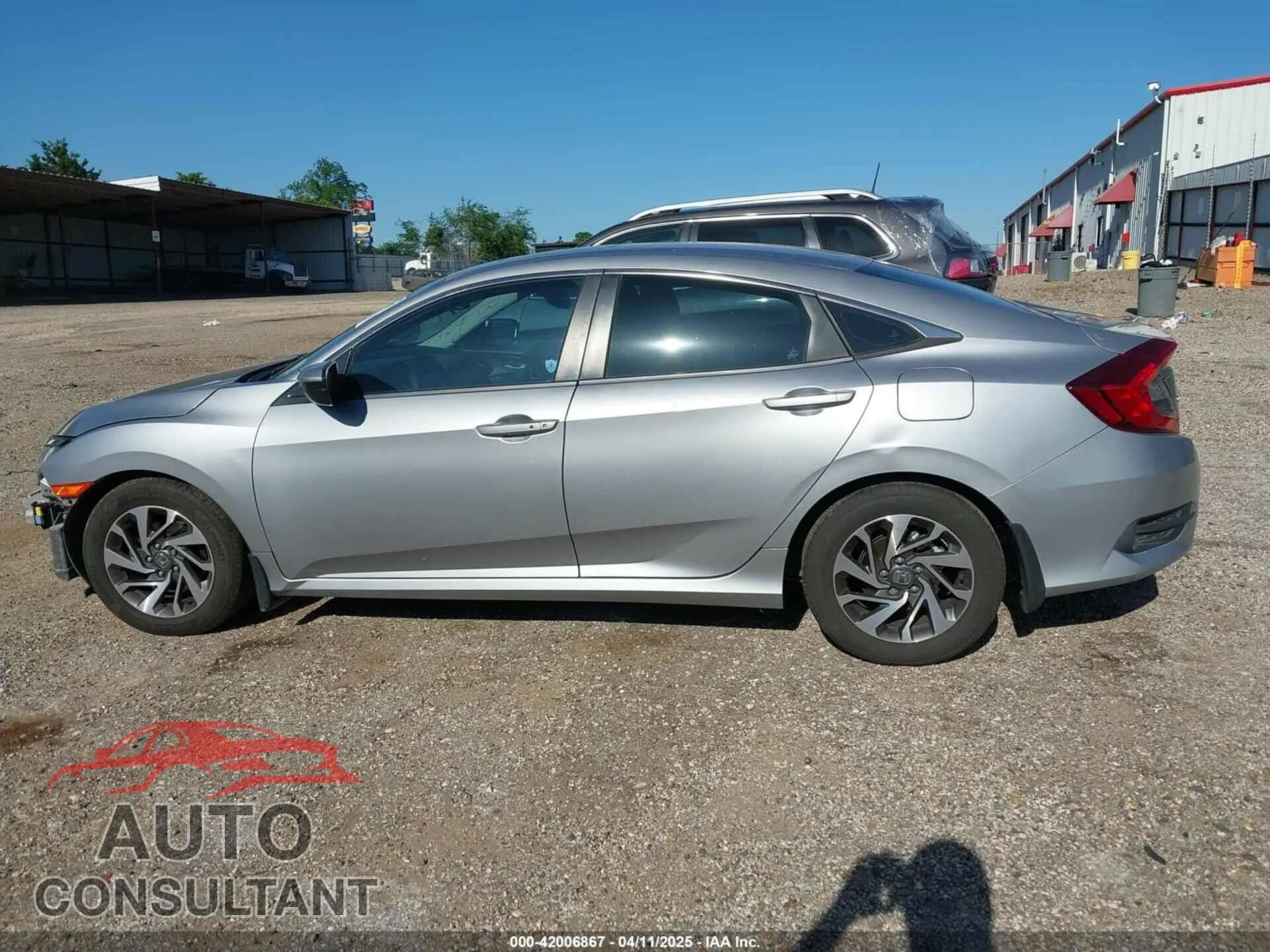 2016 HONDA CIVIC Damaged VIN 19XFC2F76GE005108 – photo 14