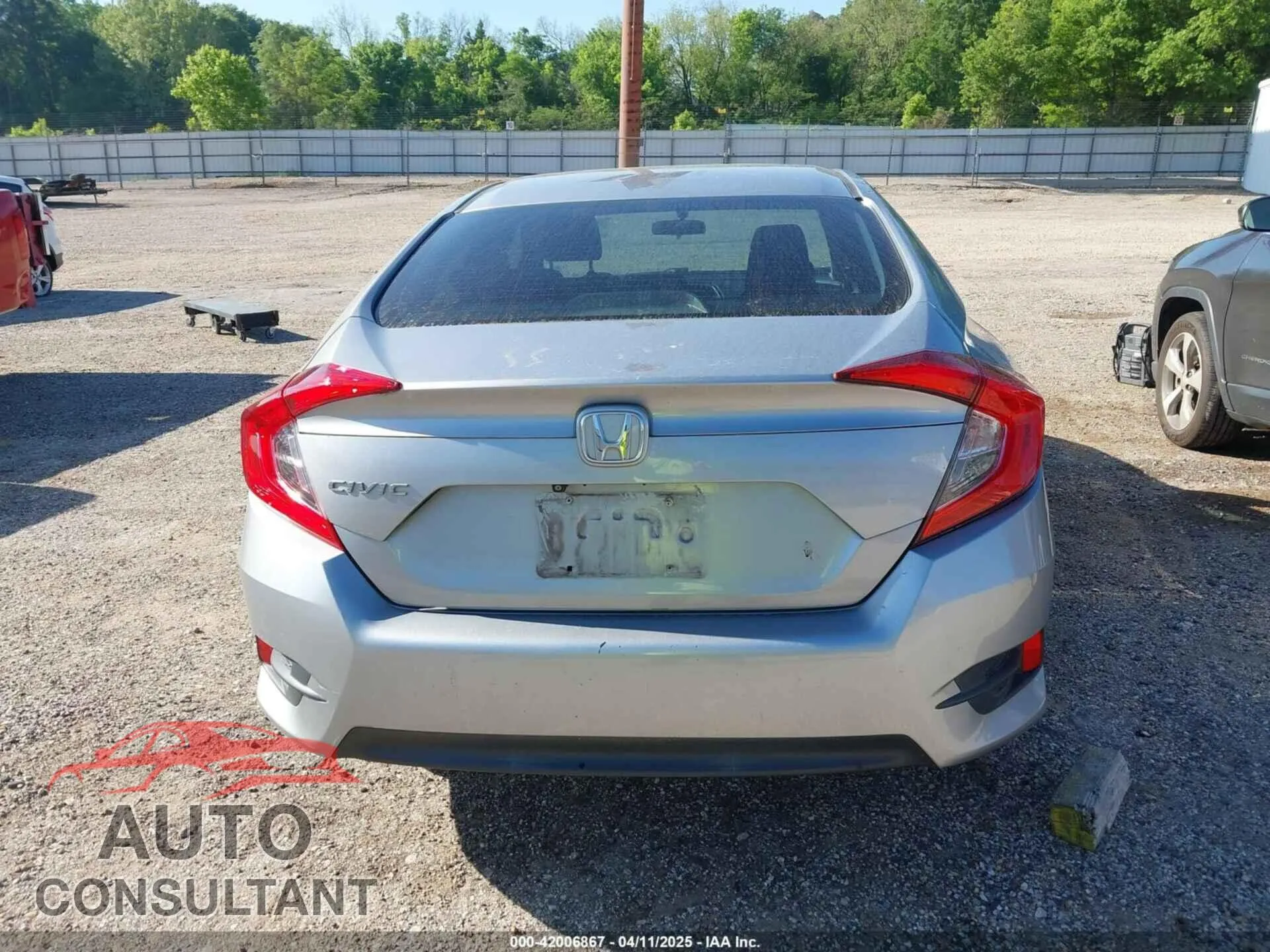 2016 HONDA CIVIC Damaged VIN 19XFC2F76GE005108 – photo 16