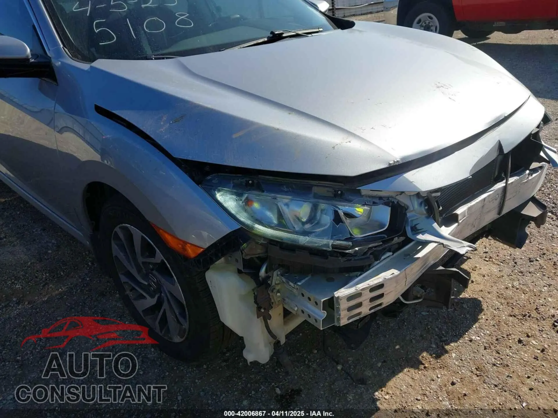 2016 HONDA CIVIC Damaged VIN 19XFC2F76GE005108 – photo 18