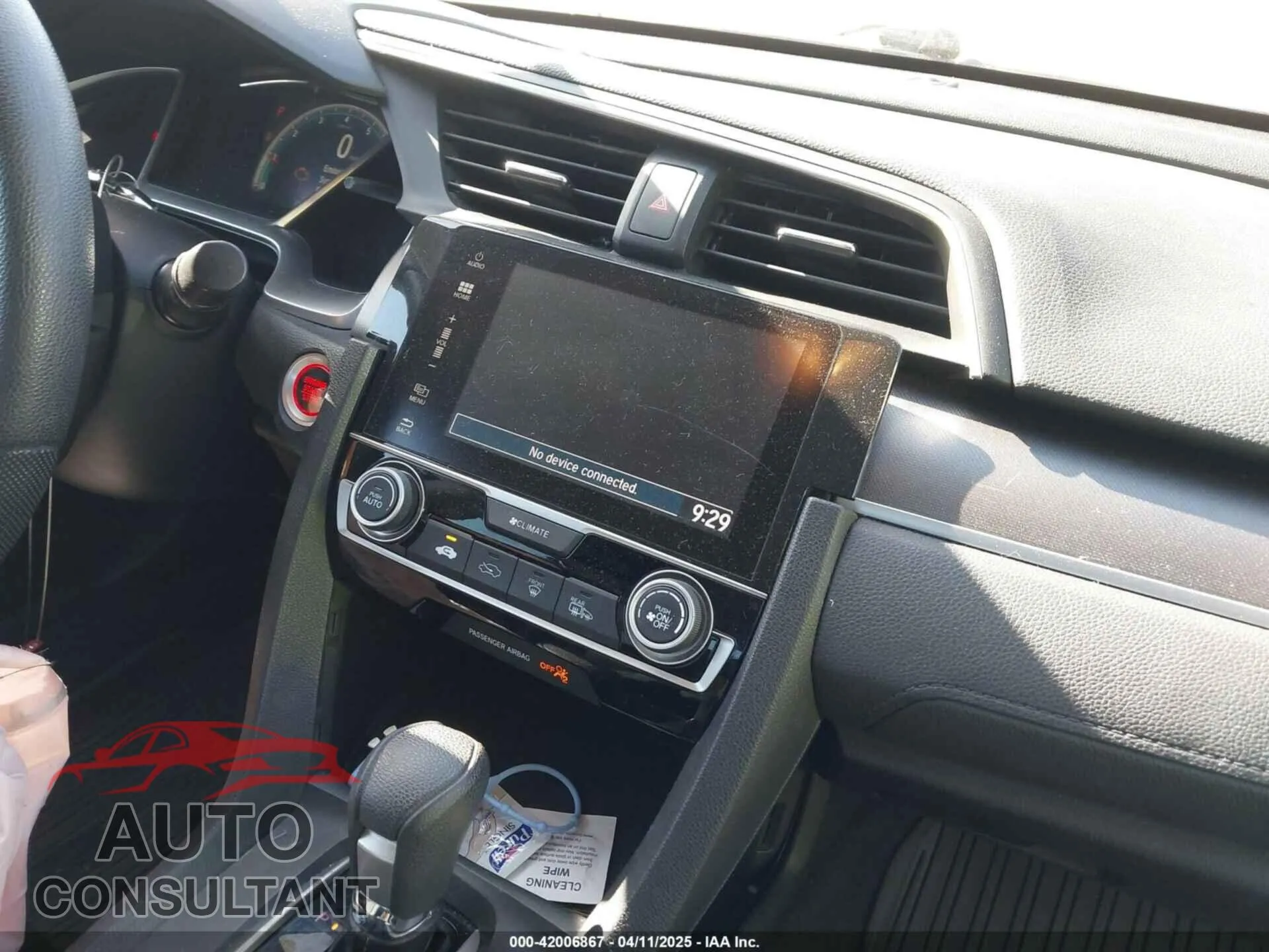 2016 HONDA CIVIC Damaged VIN 19XFC2F76GE005108 – photo 21