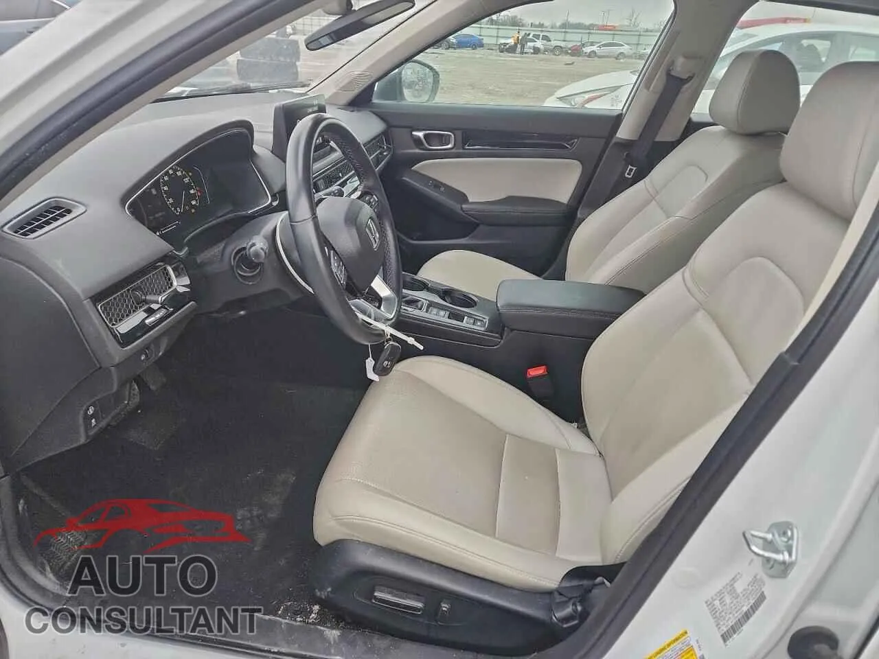 2023 HONDA CIVIC Damaged VIN 19XFL1H7XPE016524 – exterior detail