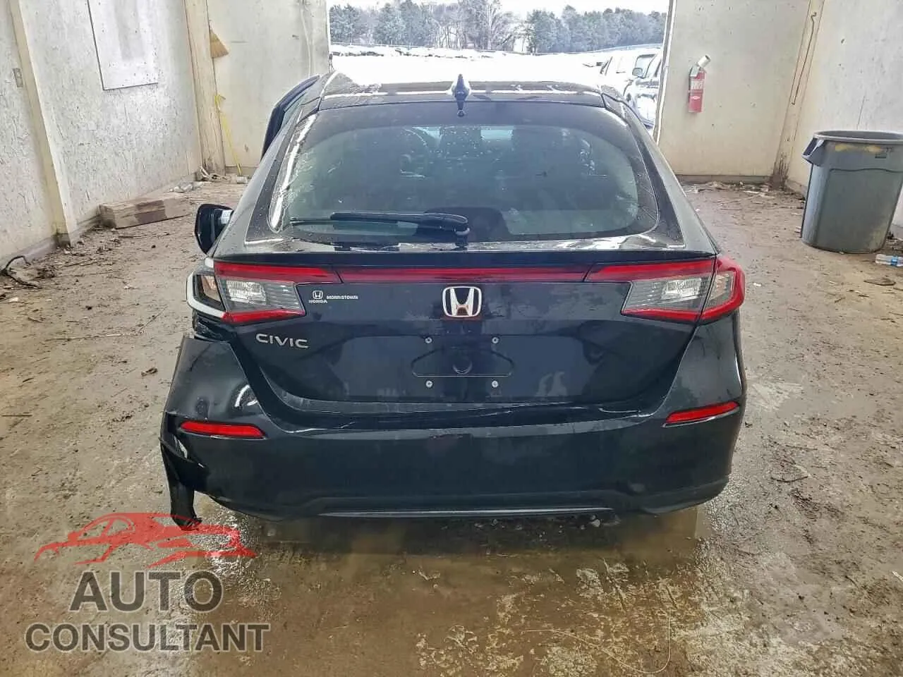 2024 HONDA CIVIC Damaged VIN 19XFL2H58RE041834 – engine bay