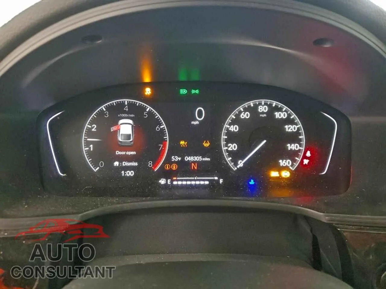 2024 HONDA CIVIC Damaged VIN 19XFL2H58RE041834 – trunk area