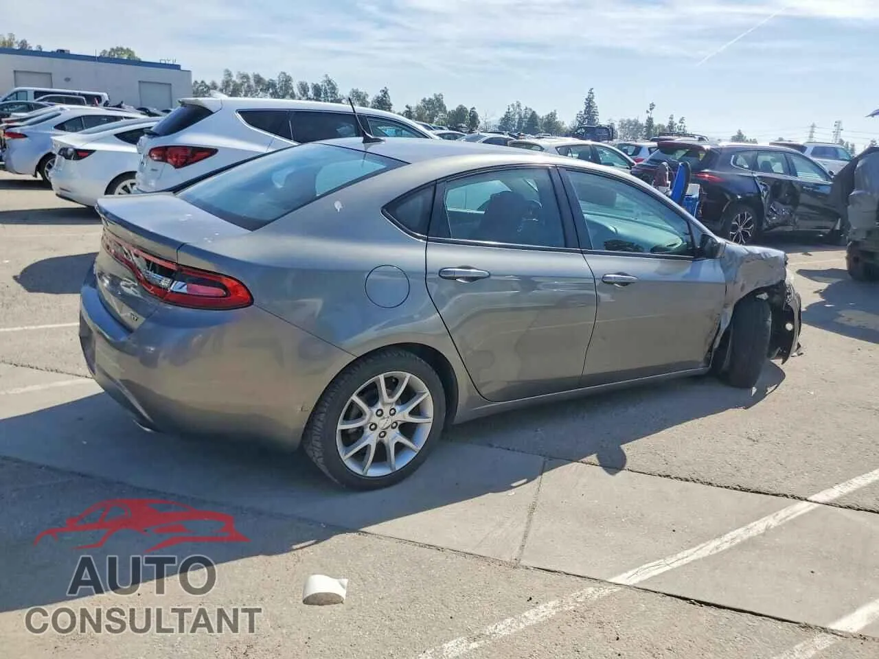 2013 DODGE DART Used VIN 1C3CDFBA2DD338724 – side profile