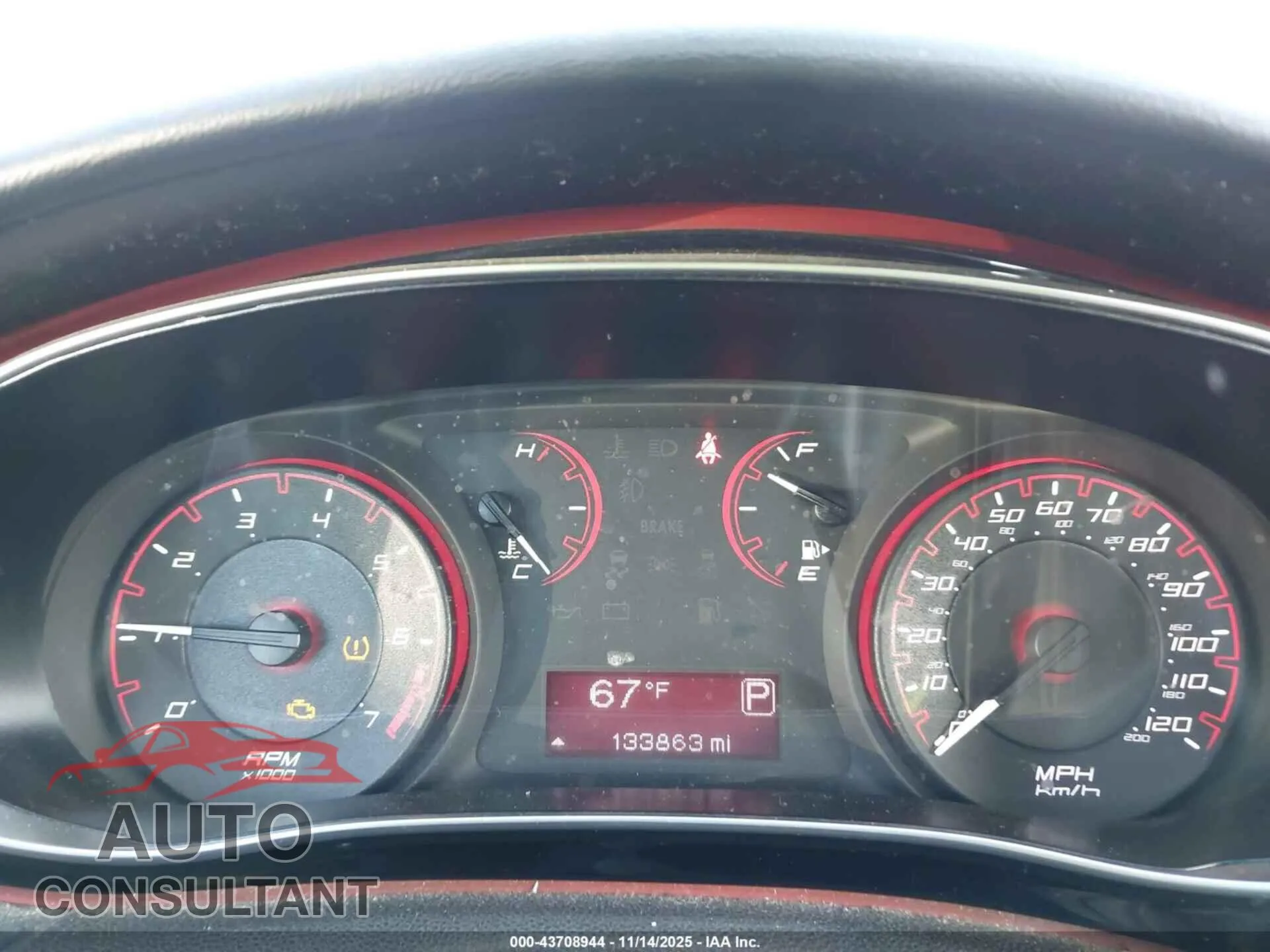 2014 DODGE DART Damaged VIN 1C3CDFBB5ED877672 – exterior detail