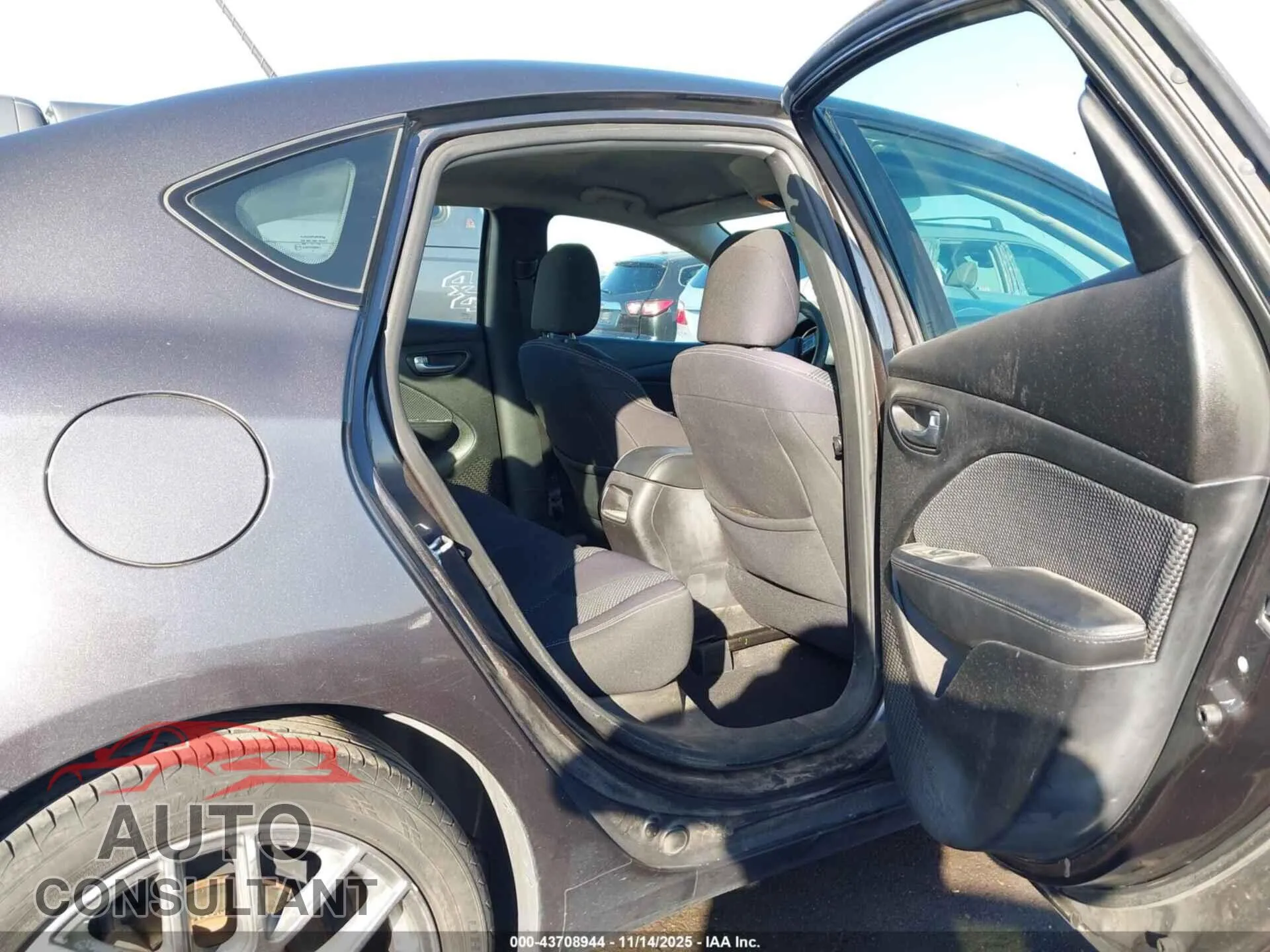 2014 DODGE DART Damaged VIN 1C3CDFBB5ED877672 – undercarriage