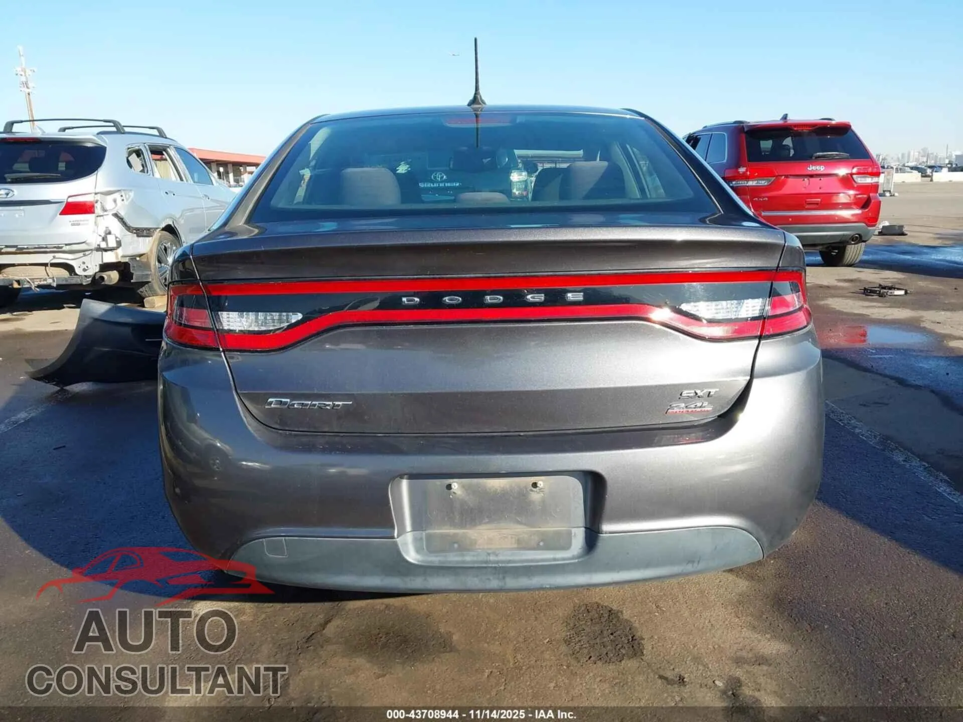 2014 DODGE DART Damaged VIN 1C3CDFBB5ED877672 – photo 17