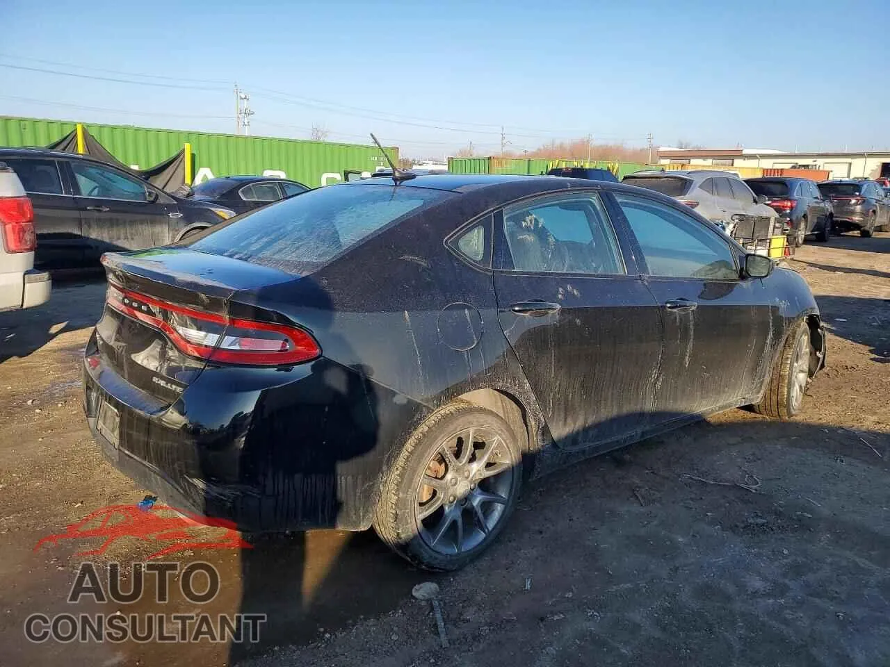 2015 DODGE DART Used VIN 1C3CDFBB7FD187679 – side profile